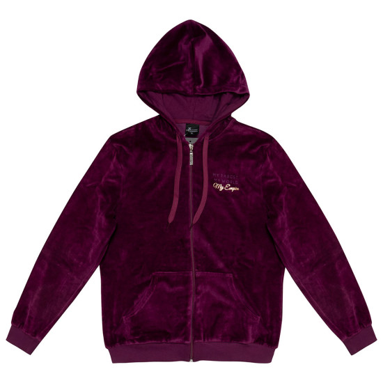 Target Γυναικείες φόρμες σετ Hoodie Jacket Velour